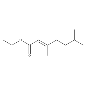 ethyl (2E)-3,6-dimethylhept-2-enoate Structure