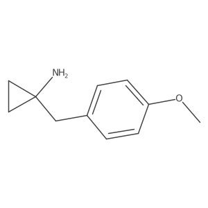 1-(4-Methoxybenzyl)cyclopropanamine Structure