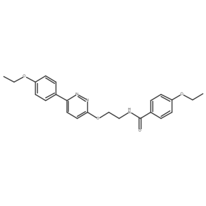 4-ethoxy-N-(2-{[6-(4-ethoxyphenyl)pyridazin-3-yl]oxy}ethyl)benzamide Structure