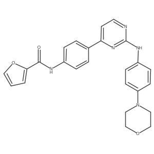 n-(4-{2-[(4-Morpholin-4-ylphenyl)amino]pyrimidin-4-yl}phenyl)furan-2-carboxamide Structure