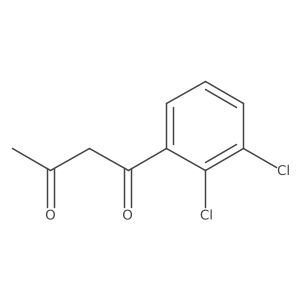 1-(2,3-Dichlorophenyl)butane-1,3-dione结构式
