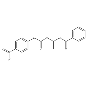 1-(Benzoyloxy)ethyl 4-nitrophenyl carbonate结构式