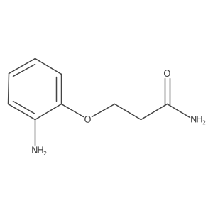 3-(2-Aminophenoxy)propanamide Structure