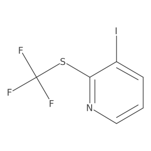 3-Iodo-2-(trifluoromethylthio)pyridine结构式