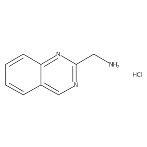 Quinazolin-2-ylmethanamine hcl Structure