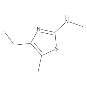 4-ethyl-N,5-dimethyl-1,3-thiazol-2-amine Structure