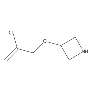 3-[(2-Chloroprop-2-en-1-yl)oxy]azetidine Structure