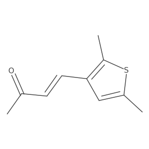 4-(2,5-Dimethylthiophen-3-yl)but-3-en-2-one Structure