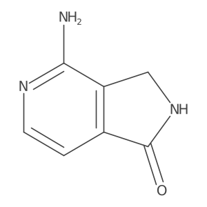 4-Amino-2,3-dihydropyrrolo[3,4-c]pyridin-1-one Structure
