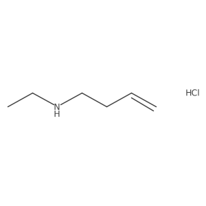 Ethylbut-3-en-1-ylamine hydrochloride Structure