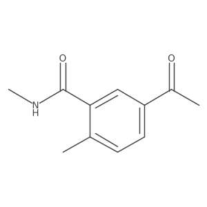 5-acetyl-N,2-dimethylbenzamide Structure