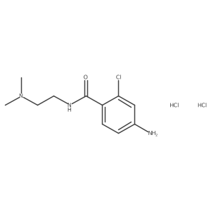 4-amino-2-chloro-N-[2-(dimethylamino)ethyl]benzamide dihydrochloride Structure