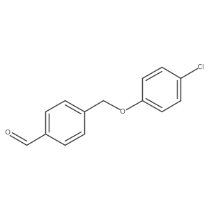 4-((4-Chlorophenoxy)methyl)benzaldehyde Structure