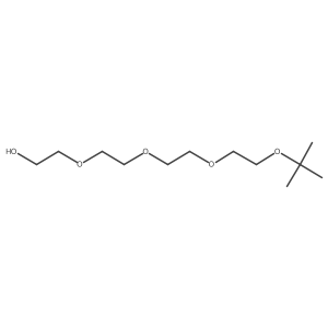 2-(2-(2-(2-T-Butoxyethoxy)ethoxy)ethoxy)ethanol Structure