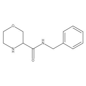 N-benzylmorpholine-3-carboxamide Structure