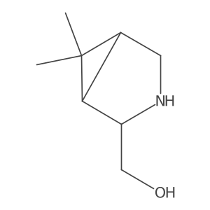 ((1R,2R,5S)-6,6-dimethyl-3-azabicyclo[3.1.0]hexan-2-yl)methanol Structure