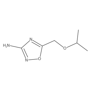 5-(Isopropoxymethyl)-1,2,4-oxadiazol-3-amine Structure