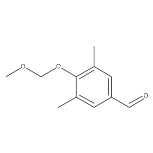 4-(Methoxymethoxy)-3,5-dimethylbenzaldehyde Structure