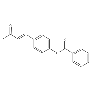 (E)-4-(4-Benzoyloxyphenyl)-but-3-en-2-one结构式