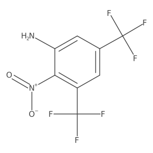2-Nitro-3,5-bis(trifluoromethyl)aniline Structure