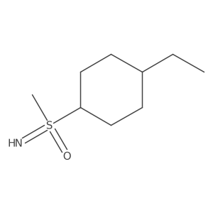 (4-Ethylcyclohexyl)(imino)methyl-lambda6-sulfanone结构式