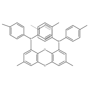 (2,8-Dimethylphenoxathiine-4,6-diyl)bis(di-p-tolylphosphine) Structure