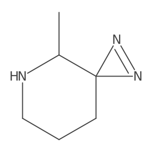 4-Methyl-1,2,5-triazaspiro[2.5]oct-1-ene Structure