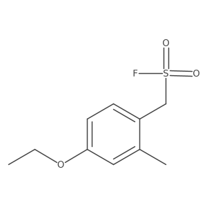 (4-Ethoxy-2-methylphenyl)methanesulfonyl fluoride Structure