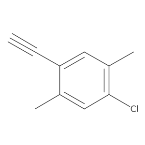 1-Chloro-4-ethynyl-2,5-dimethylbenzene Structure