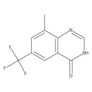 8-methyl-6-(trifluoromethyl)-3H-quinazolin-4-one Structure