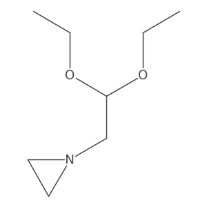 1-(2,2-Diethoxyethyl)aziridine结构式