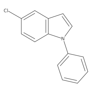 5-Chloro-1-phenyl-1H-indole Structure