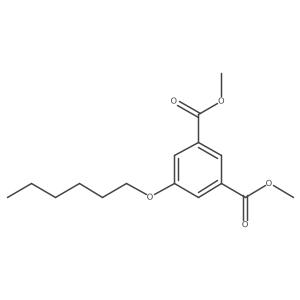 1,3-Dimethyl 5-(hexyloxy)-1,3-benzenedicarboxylate Structure