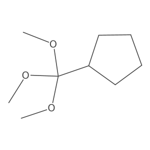 (Trimethoxymethyl)cyclopentane Structure