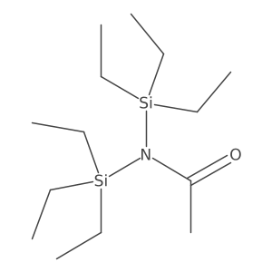 N,N-bis(triethylsilyl)acetamide结构式