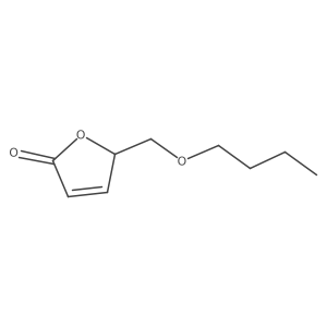 (5S)-5-(Butoxymethyl)-2(5H)-furanone Structure