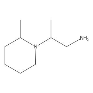 2-(2-Methylpiperidin-1-yl)propan-1-amine Structure