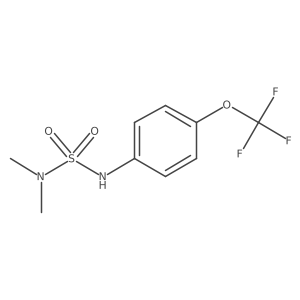 N,N-Dimethyl-Na(2)-[4-(trifluoromethoxy)phenyl]sulfamide Structure