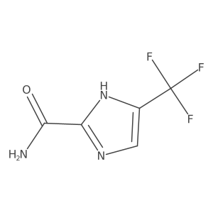 1H-Imidazole-2-carboxamide, 5-(trifluoromethyl)-结构式
