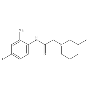 N-(2-Amino-4-fluorophenyl)-2-(dipropylamino)acetamide Structure