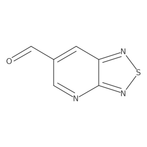 [1,2,5]Thiadiazolo[3,4-b]pyridine-6-carbaldehyde结构式