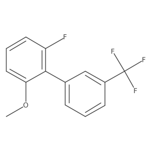6-Fluoro-2-methoxy-3'-(trifluoromethyl)biphenyl Structure