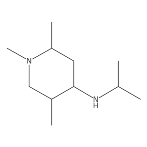 1,2,5-trimethyl-N-(propan-2-yl)piperidin-4-amine结构式