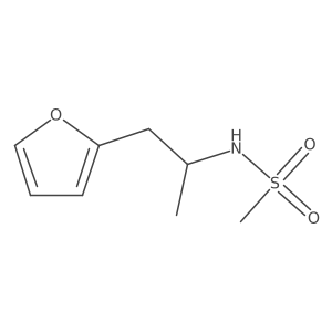 N-(1-(furan-2-yl)propan-2-yl)methanesulfonamide Structure
