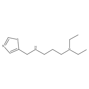 [3-(Diethylamino)propyl](1,3-thiazol-5-ylmethyl)amine Structure