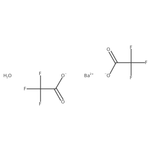 Barium 2,2,2-trifluoroacetate xhydrate结构式