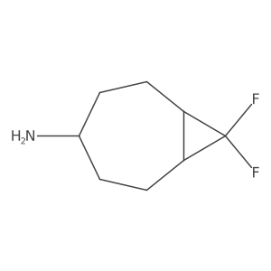 8,8-Difluorobicyclo[5.1.0]oct-4-ylamine Structure