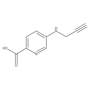 5-[(Prop-2-yn-1-yl)amino]pyridine-2-carboxylic acid Structure
