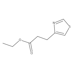 Ethyl3-(thiazol-4-yl)propanoate Structure