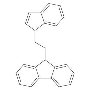 1-(Fluoren-9-yl)-2-(inden-1-yl)-ethane结构式